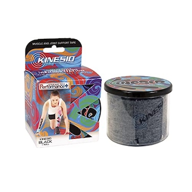 Kinesio 2" Tex Performance Muscle and Joint Support logy Tape - Black w/Logo