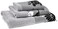 Popular Bath Bath Towels, Erica Collection, 3-Piece Set, Grey