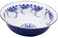 Golden Rabbit Enamelware Serving Basin, 4 quart, Blue Crab