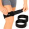 Vive IT Band Strap Brace- Neoprene Iliotibial Band Compression Wrap, 2 Pack