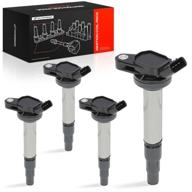 A-Premium Set of 4 Ignition Coil Pack - 4-Pins