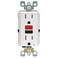 Leviton 15 Amp 125-Volt Self-Test Tamper Resistant GFCI Outlet, White ,4-Pack