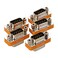 Arnorin DB9 Null Modem Adapter Male to Male 5 Pack
