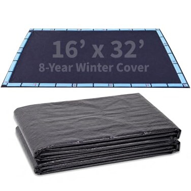 Blue Wave Arctic Armor 16x32-ft Rectangular In-Ground Pool Winter Cover
