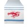 DII Table Top Dcor Collection SpringSummer Table Runner, 14x72, Lobster Stripe Print
