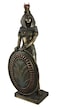 Pacific Giftware Standing Isis Statue Egyptian Goddess Bronze Finish