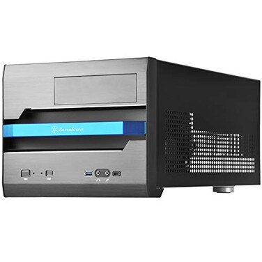 SilverStone Technology SST-SG12B-V2 Micro-ATX Small Form Factor with Aluminum Front Panel Cases