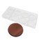 Goldbaking Round Cookie Shape Polycarbonate Chocolate Mold Medal Chocolate Maker DIY Chocolate Mould