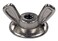 Hillman Washered Wing Nuts, 1/4-20, 50 Pack, Silver Zinc
