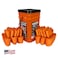 Quick Dam Water Activated Dams, 10-Pack ,4ft10ft, Orange Bucket