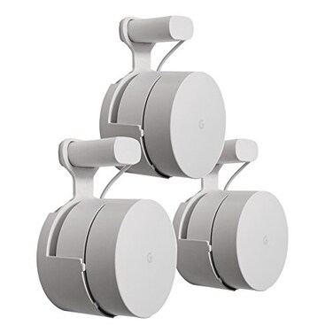Dot Genie Google WiFi Outlet MountOriginal Rectangular Plug ,Not Round Plug3-Pack