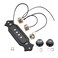 Musiclily Basic Pre-Wired 4 String Single Coil Pickup Wiring Harness Black