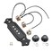 Musiclily Basic Pre-Wired 4 String Single Coil Pickup Wiring Harness Black
