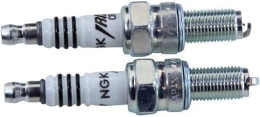 NGK Spark Plug Set 708.56.73 - Iridium Replacement - CR7EIX 7385 - Set 2 Pieces -