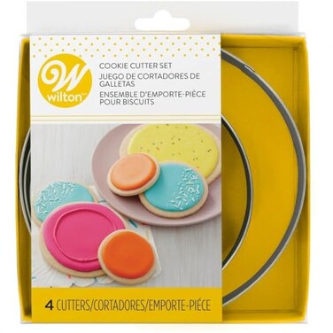 Wilton Easy Layers! Square Layer Cake Pans Set, 4-Piece