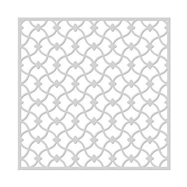 Hero Arts SA116 Stencils, Scrollwork Stencil
