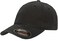 Flexfit Men's Low-Profile Unstructured Fitted Dad-Style Baseball Cap, Black, Large-X-Large