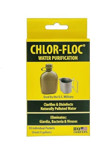 Rothco Chlor-Floc US Military Water Purification Tablets
