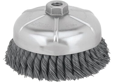 DEWALT Wire Cup Brush, Knotted, 6-Inch ,DW4917