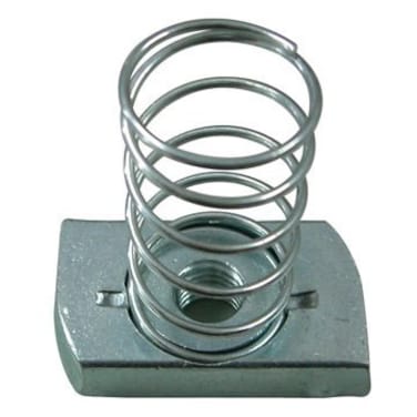 Import 1/4-20 Spring Nuts for Unistrut Channel 100/box