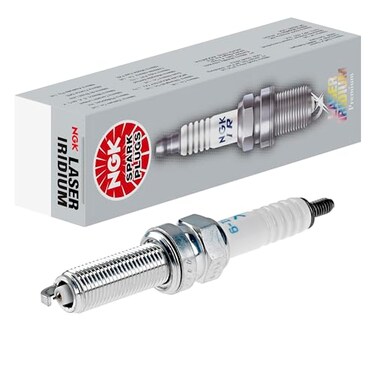 NGK Spark Plug 91909 Central Electrode - Iridium1 Ground Electrodewith Flat Hold-Seal Key Opening: 16 mm