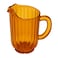 GET G.E.T. 60 oz Amber Plastic Pitcher with Handle
