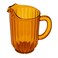GET G.E.T. 60 oz Amber Plastic Pitcher with Handle