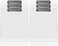 Trade Quest Clear Plastic Clipboards Letter Size Low Profile ,6-Pack