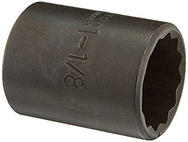 Proto Stanley J7436 1/2" Drive Impact Socket, 1-1/8", 12 Point