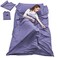 Mannice Lightweight Sleep Sack, Compact Sleeping Bag Liner Travel Sheets for Hotel