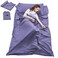 Mannice Lightweight Sleep Sack, Compact Sleeping Bag Liner Travel Sheets for Hotel
