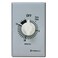 Intermatic FF15MH 15-Minute Spring Loaded Wall Timer, Brushed Metal