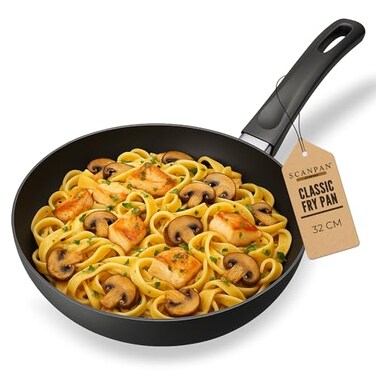 Scanpan Classic Fry Pan, Black, 12""" ,SP32001203