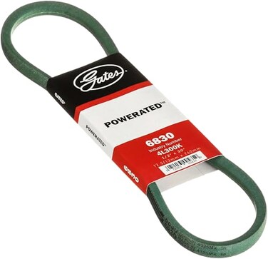 Gates 6830 PoweRated FHP Medium Horse-Power V-Belt, Black