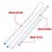 Fdit FFC Cable, 15 Pin 30 50 100cm Ribbon for Raspberry Pi Module Camera