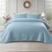 KASENTEX Twin Quilt Set 68x86, Soft Washed 3-Layer Lightweight