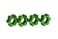 Traxxas Anodized-Aluminum Wheel Hubs Accessories/Tools, Green