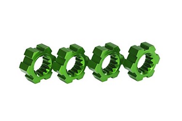 Traxxas Anodized-Aluminum Wheel Hubs Accessories/Tools, Green