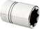 Williams ST-820 1/2 Drive Shallow Socket, 8- Point, 5/8-Inch