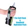 LX LERMX Quick Grip Chill 17 oz Handheld Soft Flask Water Bottle with Hydration Pack