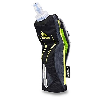 LX LERMX Quick Grip Chill 17 oz Handheld Soft Flask Water Bottle with Hydration Pack