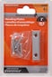 Hardware Essentials 853085 Mending Plate Galvanized 2" x 1/2" 4-Pack