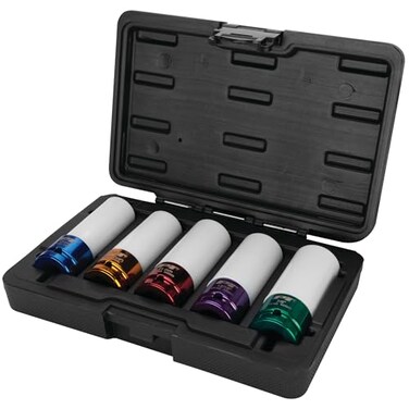 Performance Tool W32902 1/2 in. Drive Thin Wall Impact Socket Set
