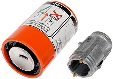 Dorman 924-784 Mechanical Key Relearn Ignition Lock Cylinder Compatible with Select Models ,OE FIX
