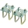 CE Smith, Axle Tie Plate Kit, 2 Plates, 4 U-Bolts, 8 NutsLock Washers
