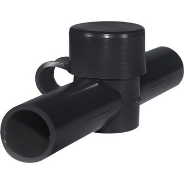 Blue Sea Systems 4002 Dual Entry CableCap, Black