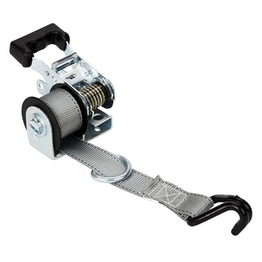 Keeper 1.5" x 8Mountable Rack Ratchet Tie Down with 500 lbs. Working Load Limit, Ladder and Pipe Rack Straps