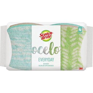 3M O-Cel-O No Scratch Scrub Sponges 2 pk
