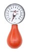 Baseline 12-0293 Dynamometer, Pneumatic Squeeze Bulb with Reset, 15 PSI Capacity