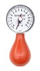 Baseline 12-0293 Dynamometer, Pneumatic Squeeze Bulb with Reset, 15 PSI Capacity